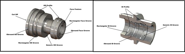 2 and 4 Axis Turning