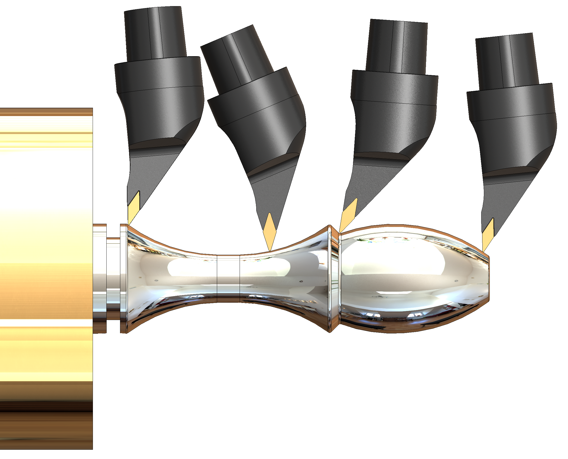Continuous B Axis Turning