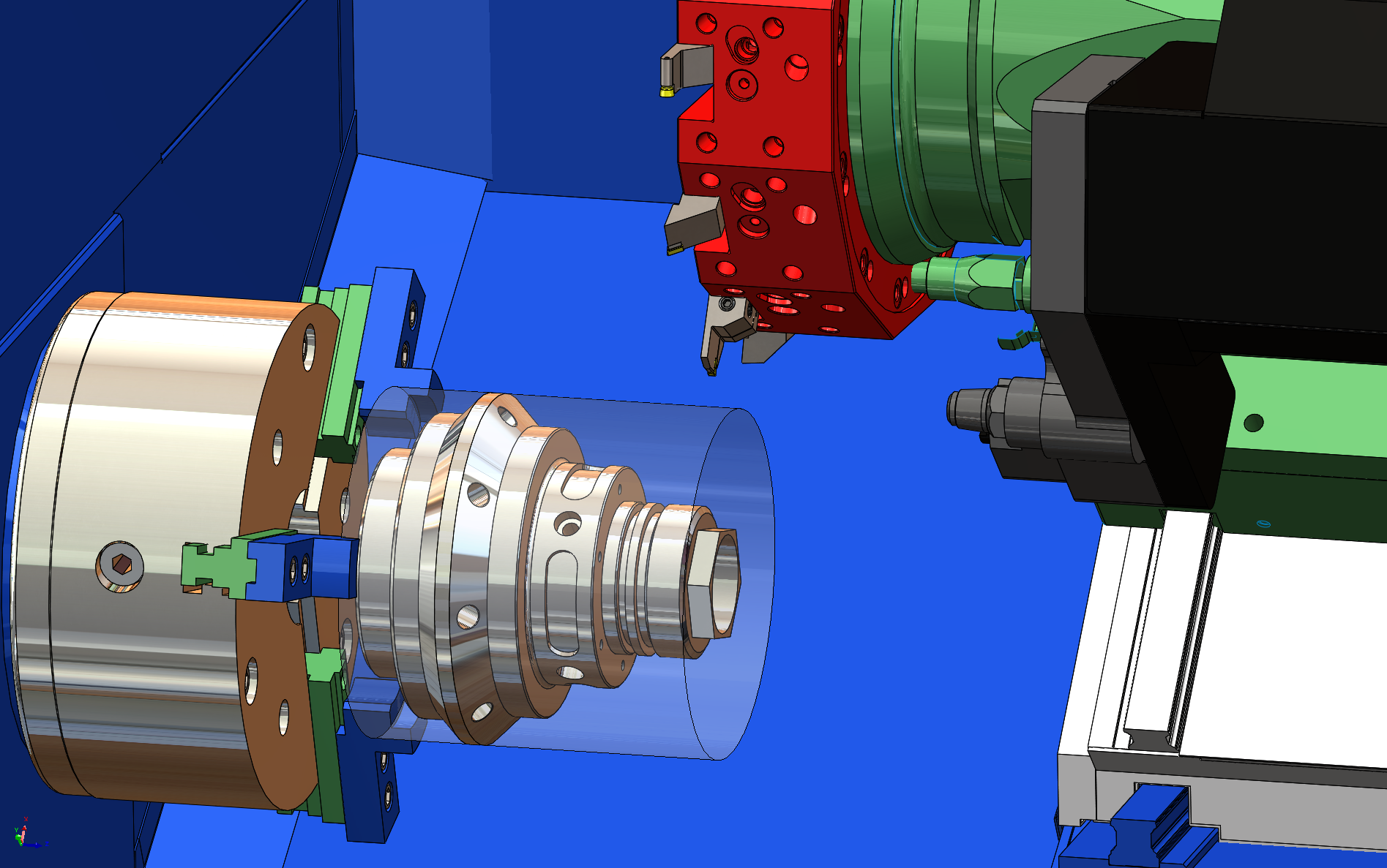 Mill-Turn in SOLIDWORKS Assemblies